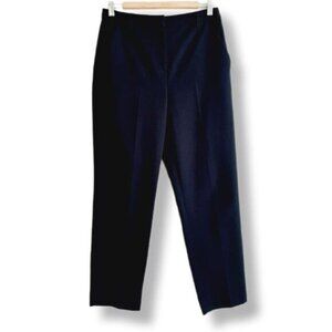 TOPSHOP | Ankle Cropped Dress Pants High Rise Navy Blue Sz 6